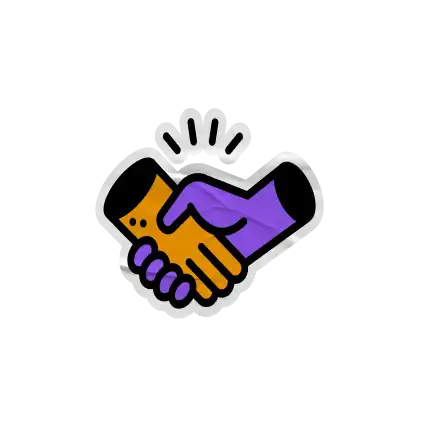 Handshake illustration